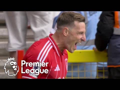 'RUNNING RIOT': Chris Wood bags brace to give Forest 3-0 lead | Premier League | NBC Sports