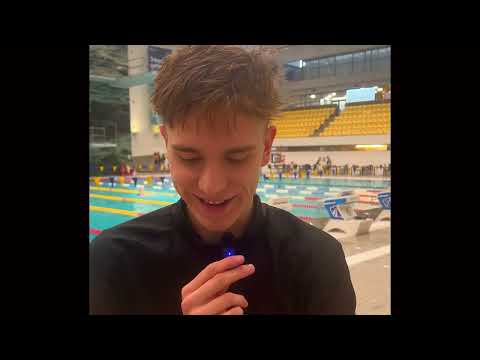 Johannes Liebmann on Training at Magdeburg: "Gives me a good feeling to swim... with the big names"