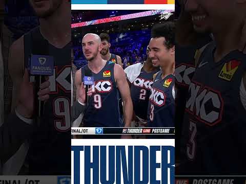 Protected home court 🔒/Left it all out on the court 🫡 AC is here with Nick Gallo following the W 🎙️