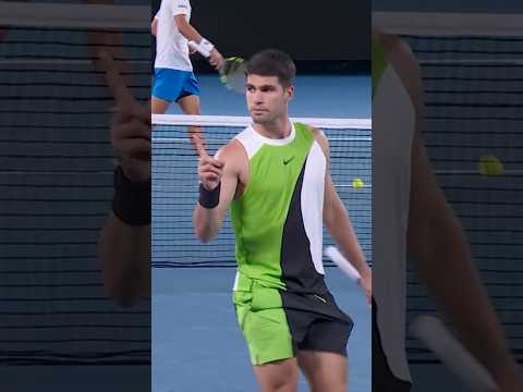 Carlos Alcaraz's SPECIAL volley ✨