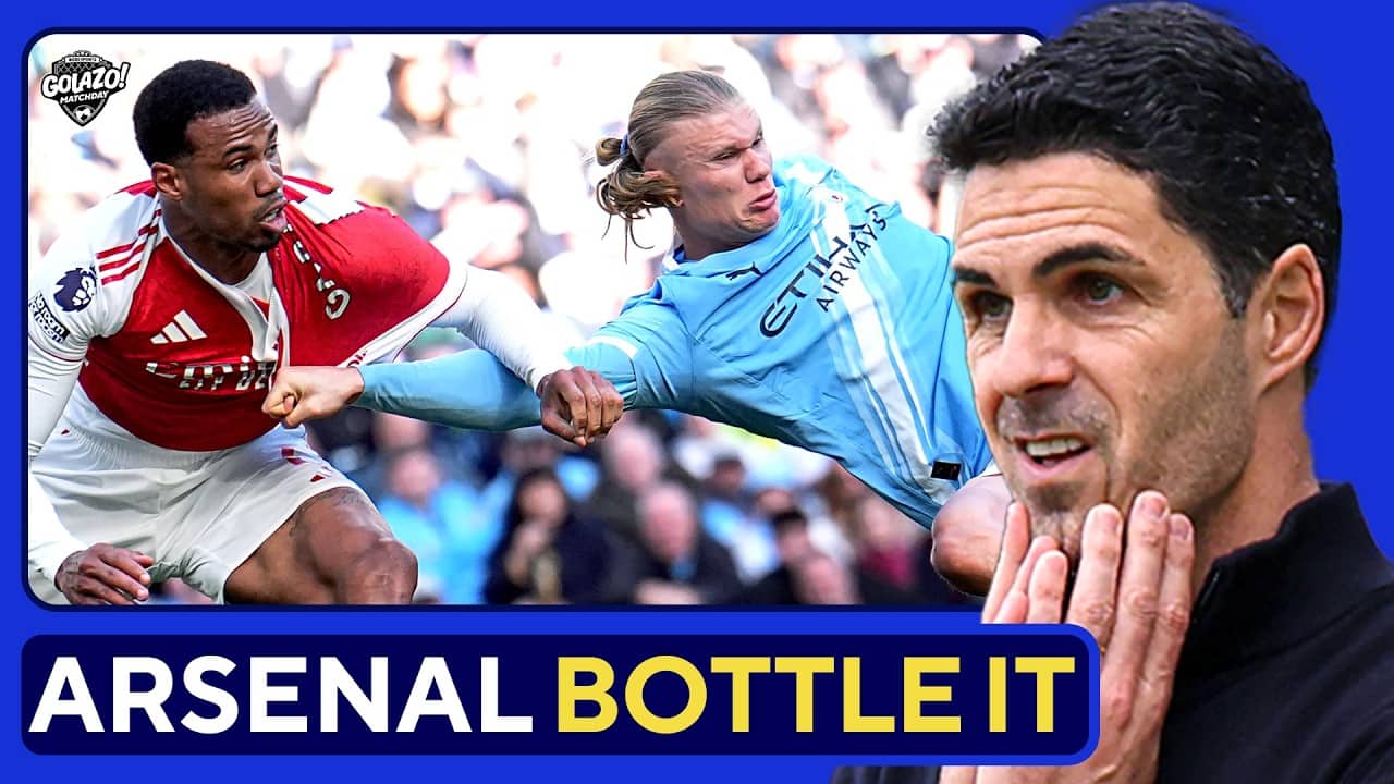 Arsenal drop critical points in loss at Man City