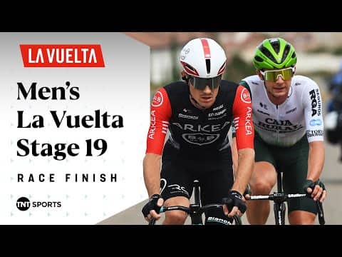 STUNNING FINISH! 💪 | 2025 La Vuelta a España Stage 19 Final KM's | TNT Sports Cycling