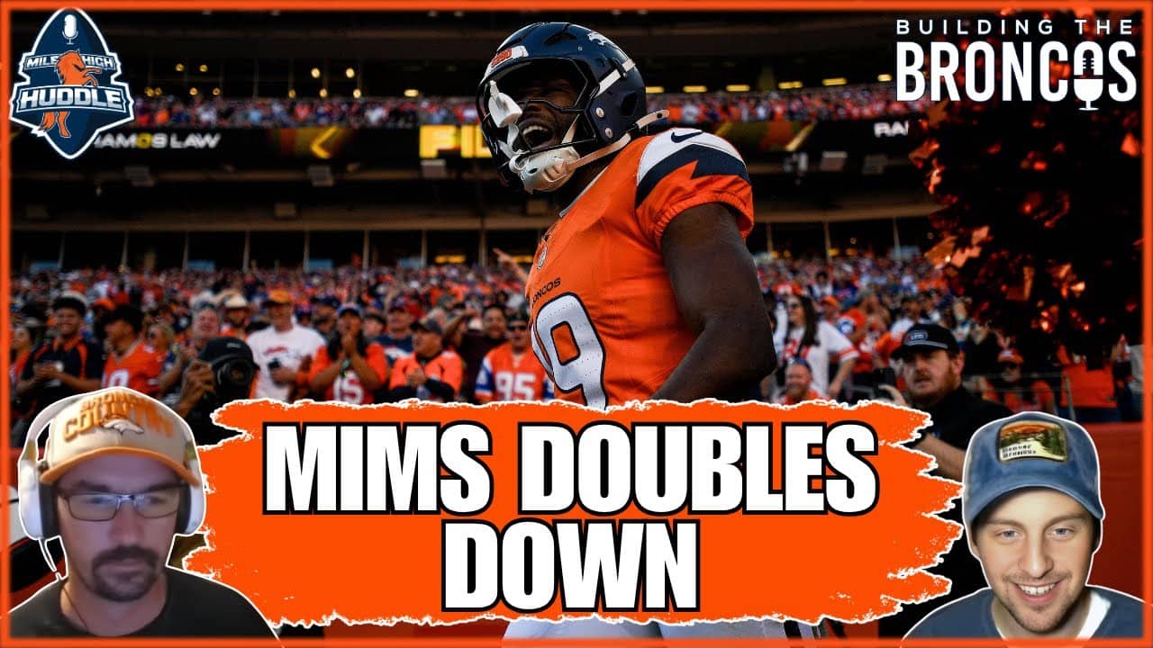 Marvin Mims Jr. Admits to Frustration, Doubles Down on Broncos | Building The Broncos