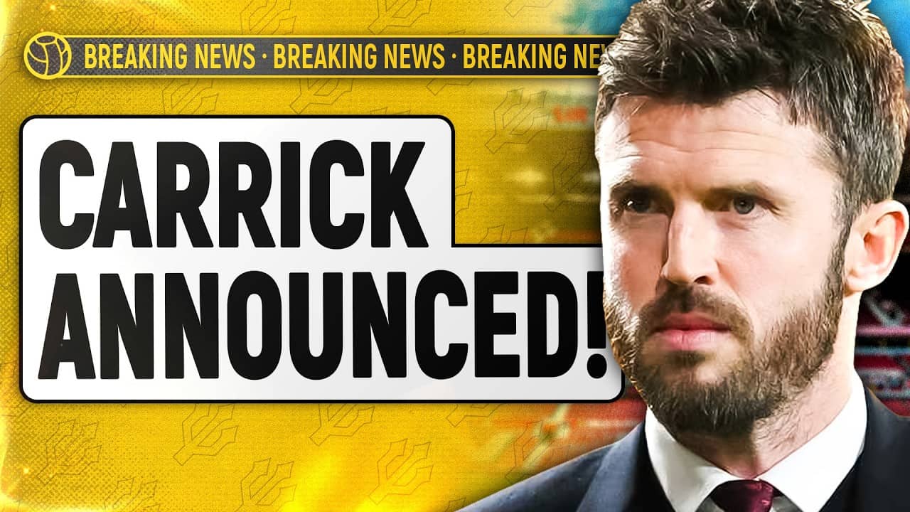 MICHAEL CARRICK ANNOUNCED! | Man United News