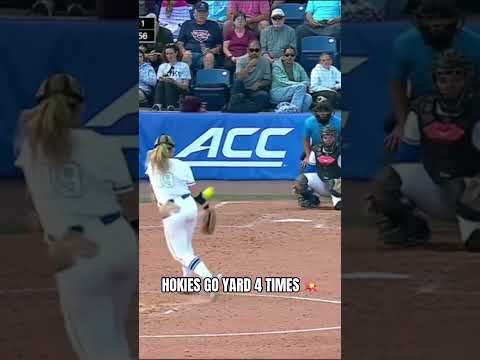 Virginia Tech will play for an ACC Championship! 🔥 #virginiatech #collegesoftball #softball