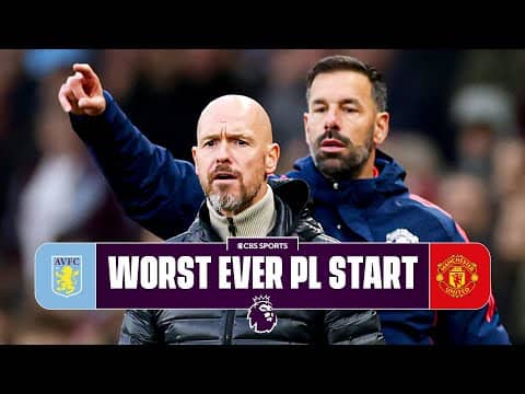 Erik ten Hag sack now inevitable after Man Utd-Villa draw?! | Morning Footy | CBS Sports Golazo