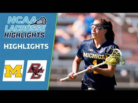 Michigan vs Boston College | NCAA Women’s College Lacrosse Highlights | February 21, 2026