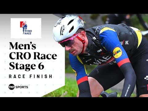 FEISTY FINALE! 😮‍💨 | 2025 Men's CRO Race Stage 6 Final KM’s | TNT Sports Cycling