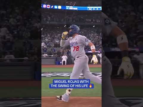 When Miguel Rojas tied it in the 9th 🔥