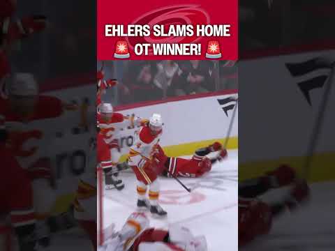 Canes KICK DOWN the back door in OT! 😤