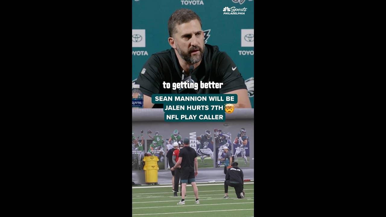 Sean Mannion will be Jalen Hurts 7th  NFL Play caller