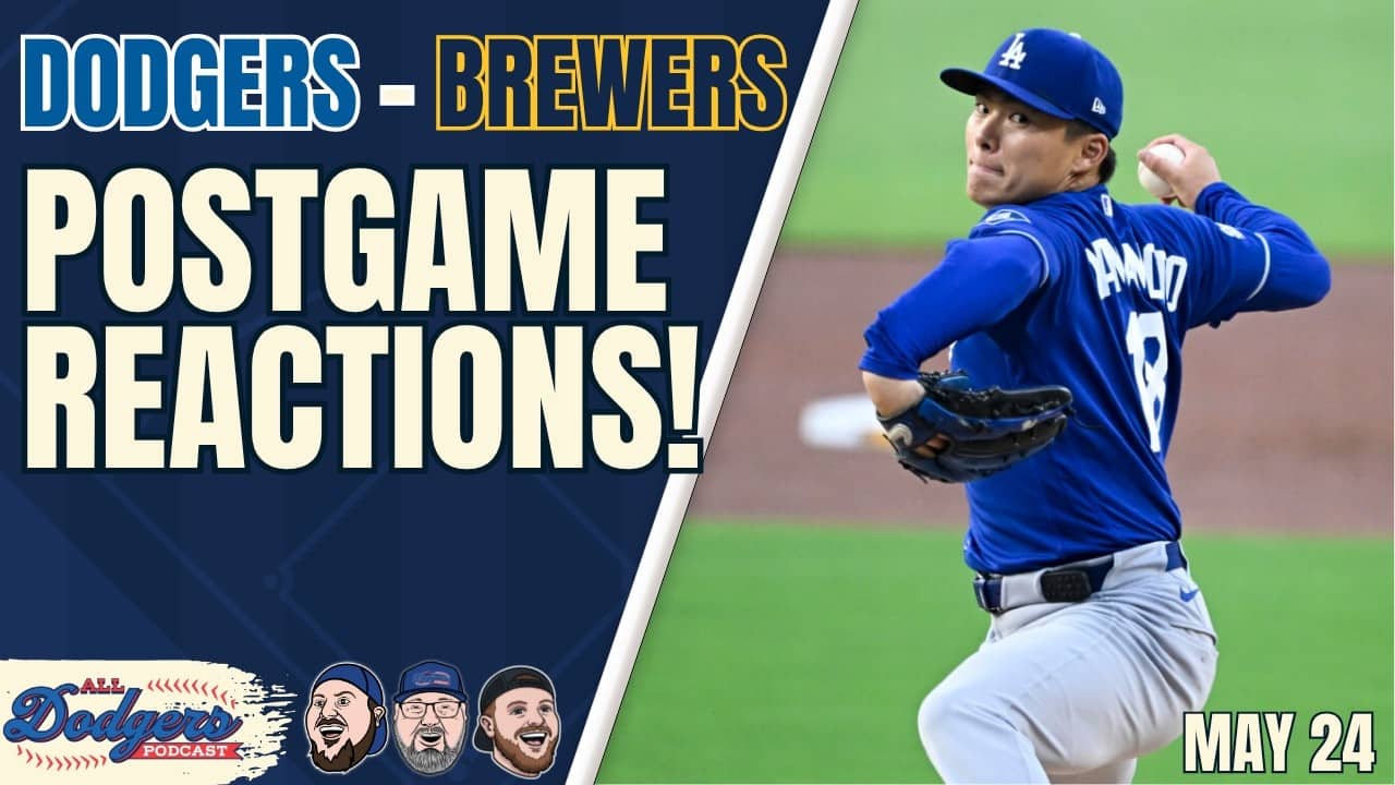 Yamamoto Leads Dodgers to Series Win Over Brewers! Should We Be Worried About Mookie?
