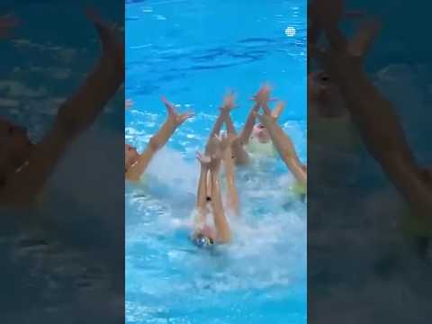 Stunning Team Spain Synchronisation Powers Olympic Qualification! #ArtisticSwimming