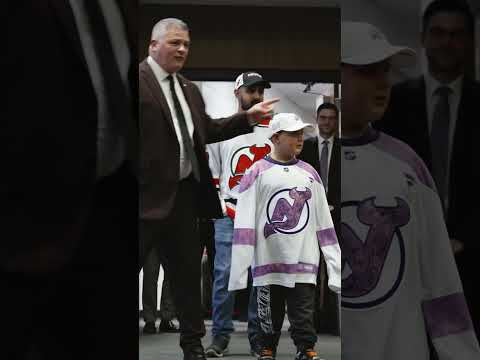 Lineup read on Hockey Fights Cancer Night presented by RWJBarnabas Health