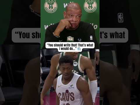 Doc gave the reporter some advice...👀