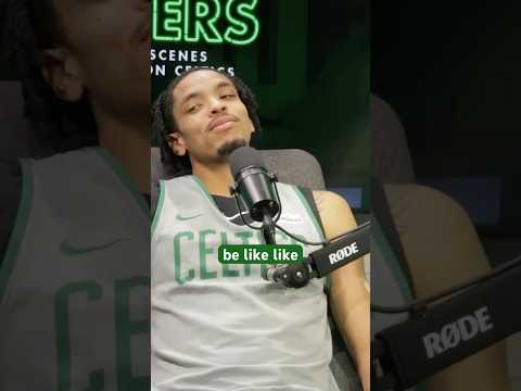 Took no time for Josh Minott to become a fan favorite 👏 #celtics #nba #shorts