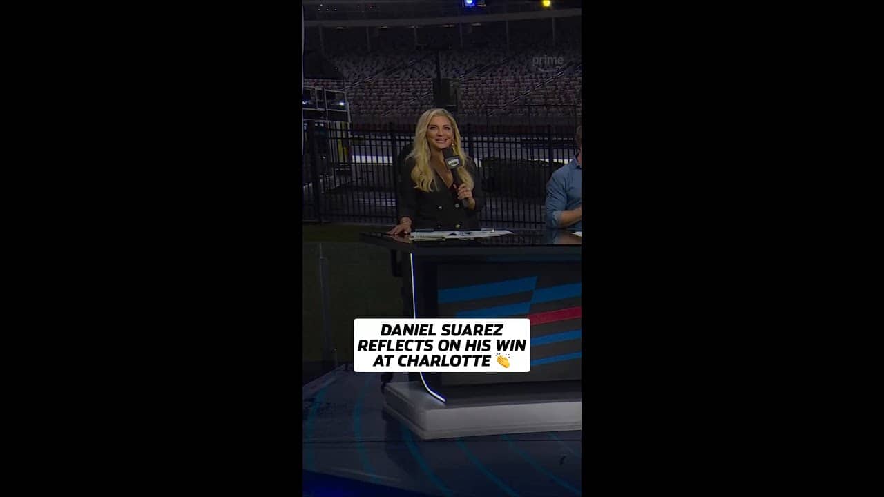 Daniel Suárez on what winning the Coca-Cola 600 means to him :clap: