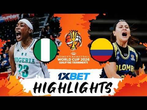 Nigeria 🇳🇬 v Colombia 🇨🇴 | Highlights | #FIBAWWC 2026 Qualifying Tournament