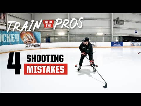 4 Hockey Shooting Mistakes & How to Fix Them | Train with the Pros