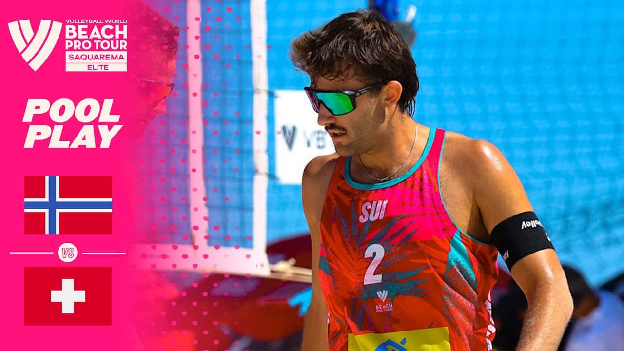 Mol, A./Sørum, C. vs. Krattiger/Dillier - Pool Play Highlights | Saquarema 2026 #BeachProTour