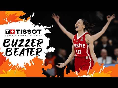 Alperi Onar 🇹🇷 | 🚨 TISSOT Buzzer Beater | #FIBAWWC 2026 Qualifying Tournament