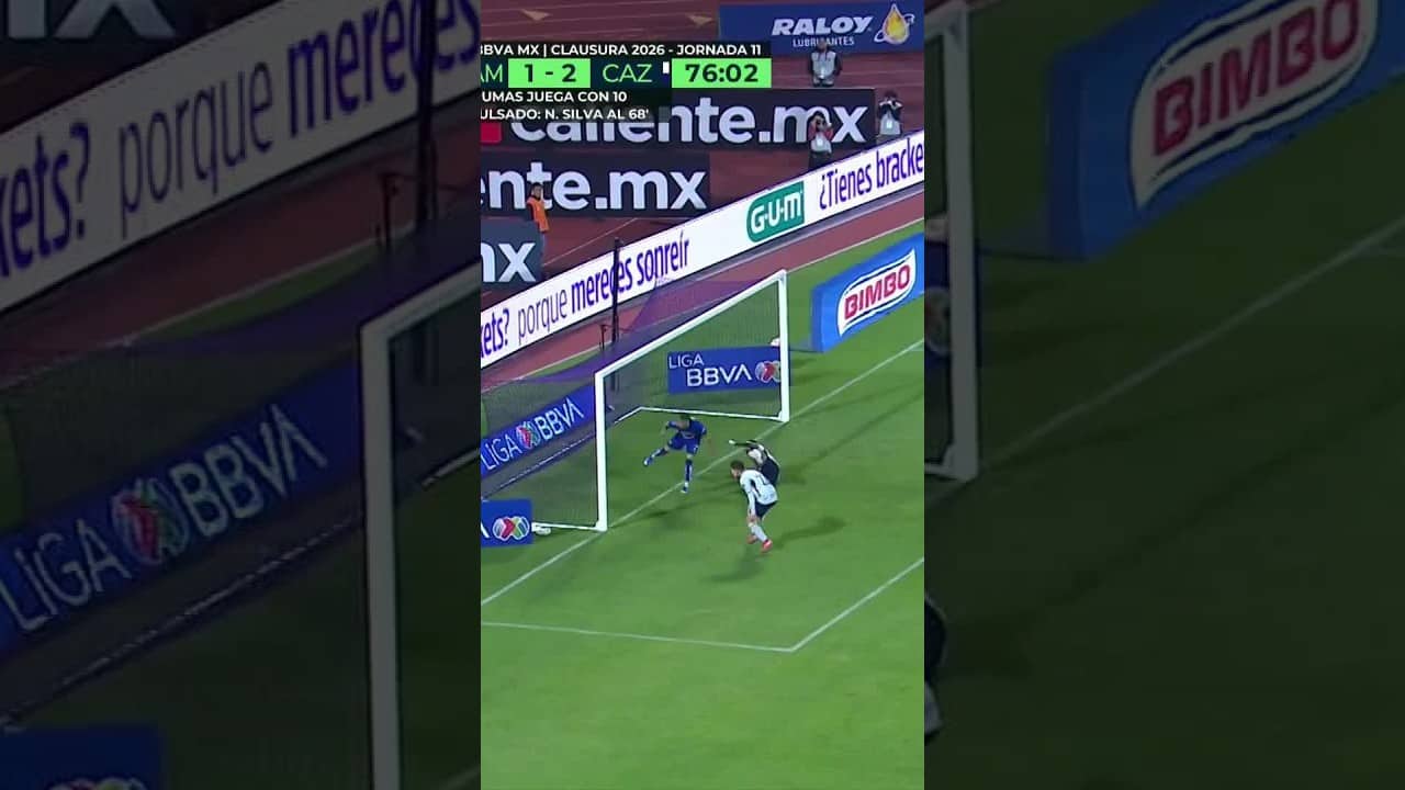 ¡Duelazo! Pumas y la Máquina reparten puntos #shorts