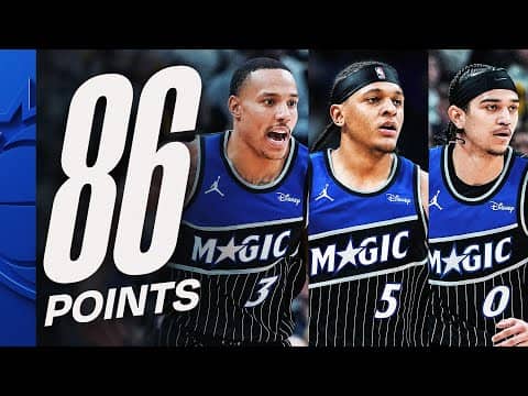 Magic Trio Bane, Banchero & Black Drop 86 PTS vs Pacers | January 4, 2026