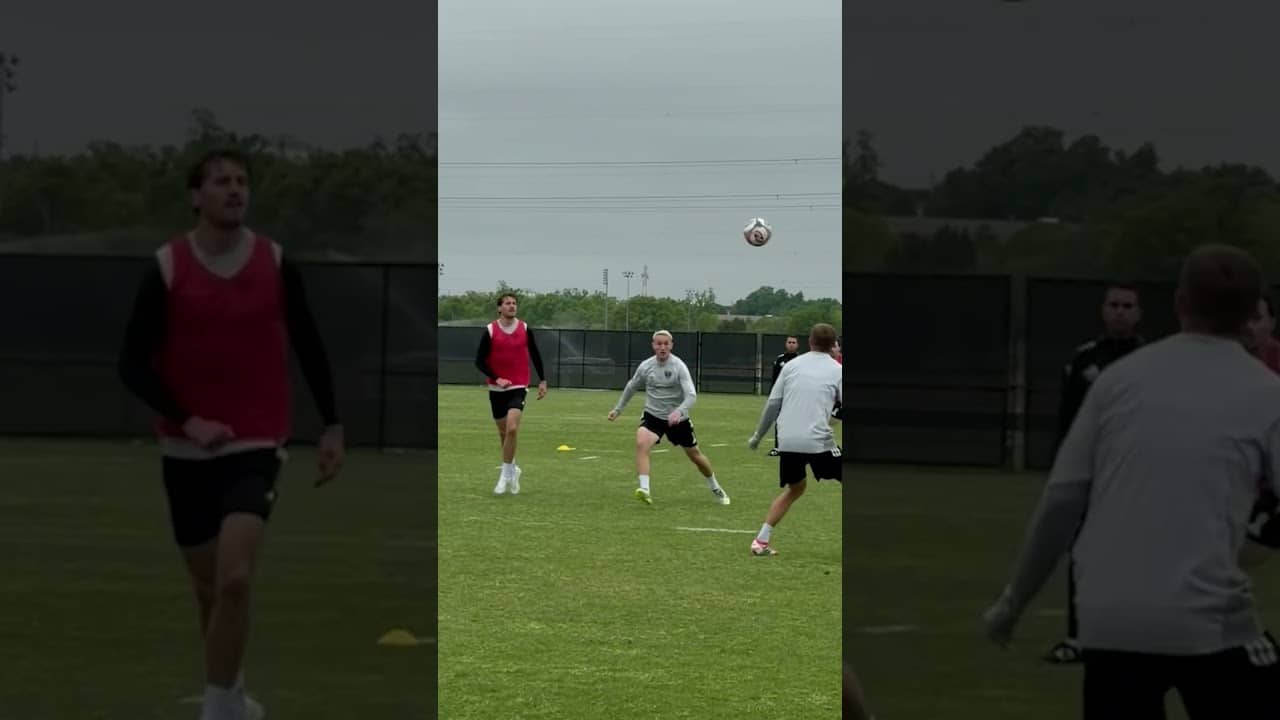 Player Focus Cam | Silvan Hefti ⚡️ #DCUnited #MLS #Soccer #Training #SilvanHefti