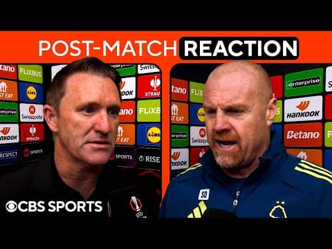 Robbie Keane and Sean Dyche REACT to Nottingham Forest VICTORY over Ferencváros
