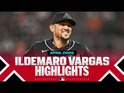 NL Player of the Month for March/April 2026 is Ildemaro Vargas of the D-backs! 🐍 MLB Highlights