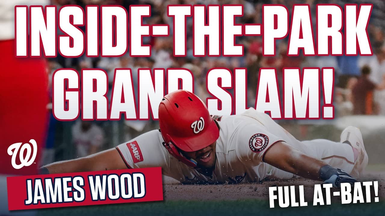JAMES WOOD INSIDE-THE-PARK GRAND SLAM VS. METS!!! | Full At-Bat