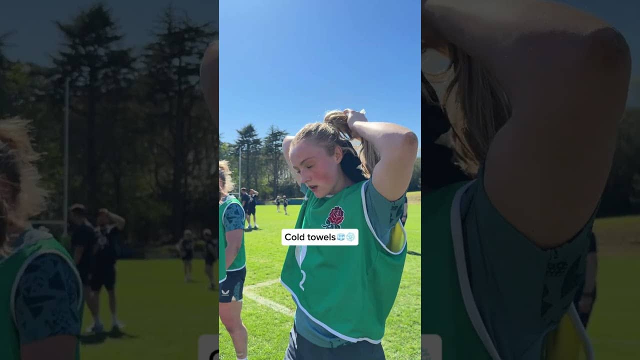 How we stay cool in the sun ☀️ @o2ukofficial #WearTheRose #RedRoses