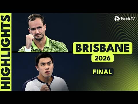 Daniil Medvedev vs Brandon Nakashima For The Title! 🏆 | Brisbane 2026 Final Highlights