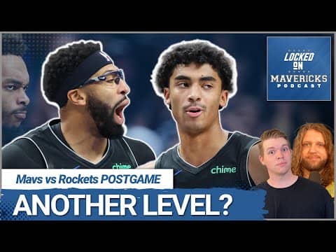 Mavs & Max Christie Prove They Have Another Level But... | Dallas Mavericks vs Houston Rockets