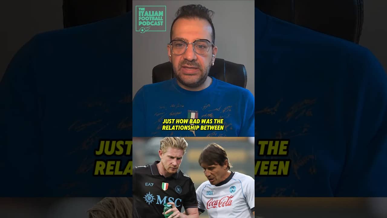 Conte makes no exceptions, from De Bruyne to Politano — Napoli journalist Credendino. #shorts