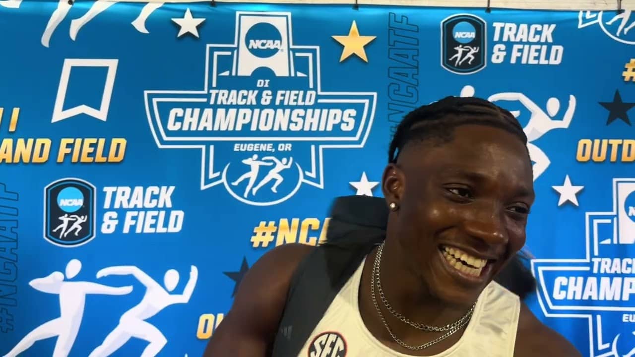 Kanyinsola Ajayi On Auburn’s Record-Breaking Day, Fastest NCAA Championships 100m Qualifier In 9.94