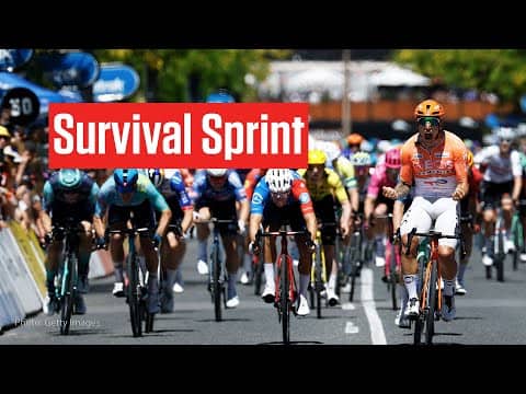 No One Was Safe In Tour Down Under 2026 Stage 3