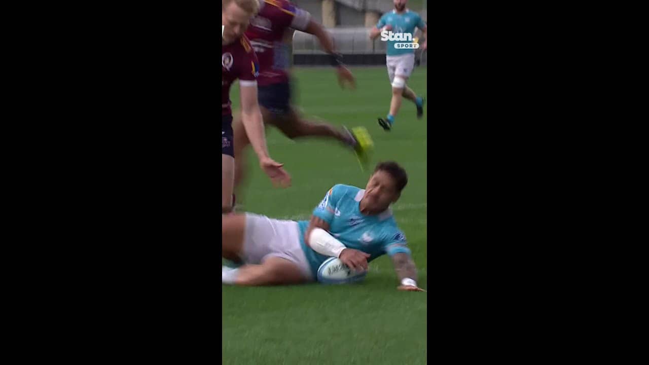 Try | Pulu 2' | Moana Pasifika vs Queensland Reds