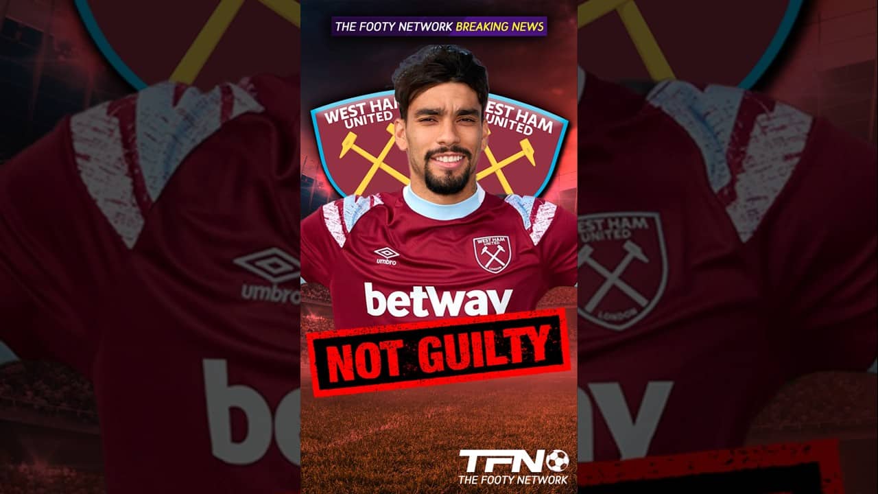 Lucas Paqueta CLEARED of All match Betting Charges! #westham