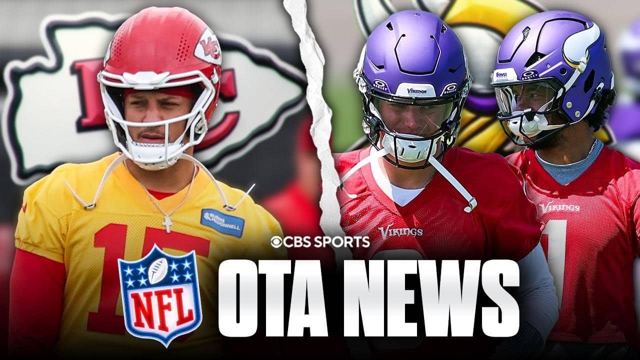 Patrick Mahomes returns to practice field, J.J. McCarthy vs Kyler Murray | NFL OTA News
