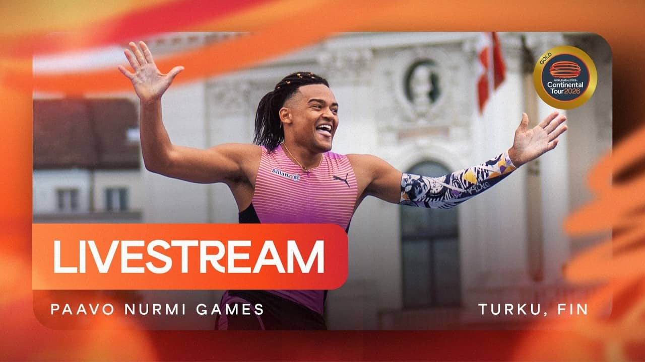Livestream | Paavo Nurmi Games Turku - World Continental Tour Gold