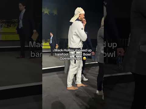 The Mack Hollins signature look 😂 (via nfl/TT)