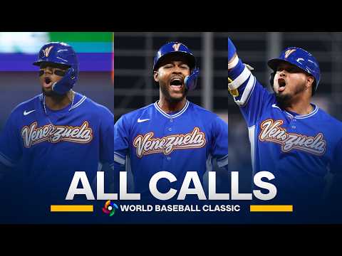 ALL CALLS: Team Venezuela RALLIES FOR THE LEAD in the 7th! 🇻🇪 (Acuña Jr., Garcia, Arraez RBI hits)