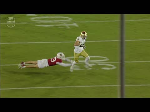 NOTRE DAME FAKES PUNT FOR 84-YD TOUCHDOWN 🔥 | ESPN College Football