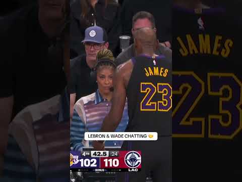 LeBron James 🤝 Dwyane Wade