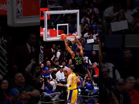 Derik Queen Alley-Oop ⬆️ Trey Murphy Dunk #nba #shorts