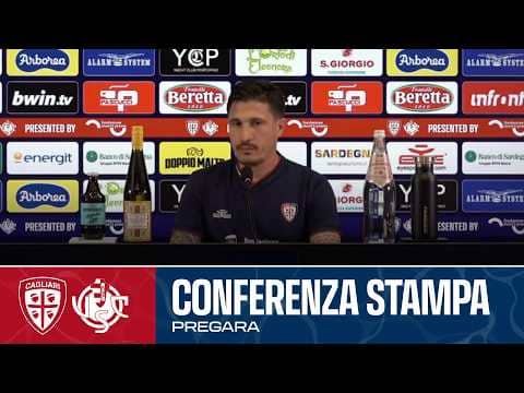 SERIE A ENILIVE |  MISTER PISACANE IN CONFERENZA STAMPA | CAGLIARI - CREMONESE