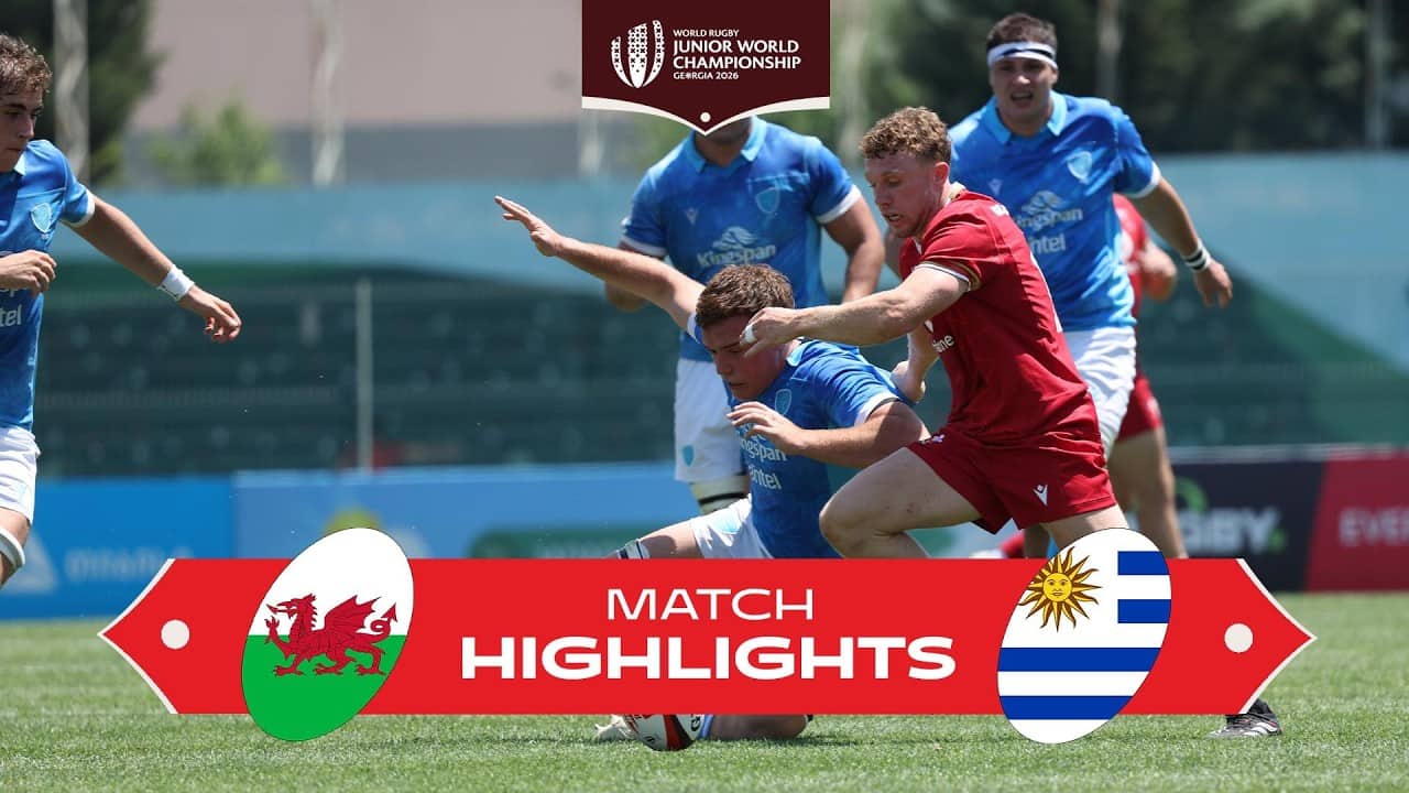 Match day 2️⃣ has LIFT OFF 🚀 | Wales v Uruguay | Junior World Championships 2026 | Match Highlights
