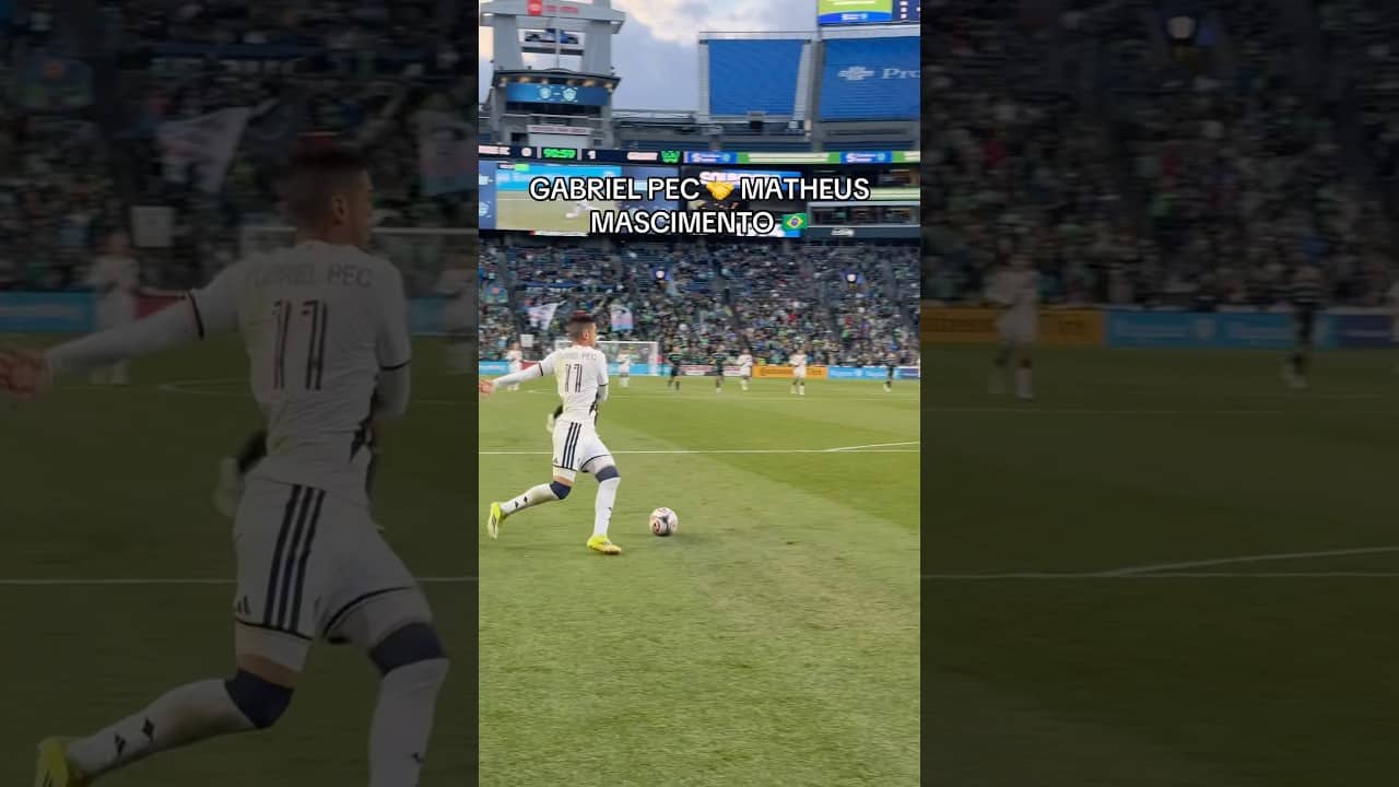 Gabriel Pec & Matheus Nascimento connect for GOAL #mls #soccer