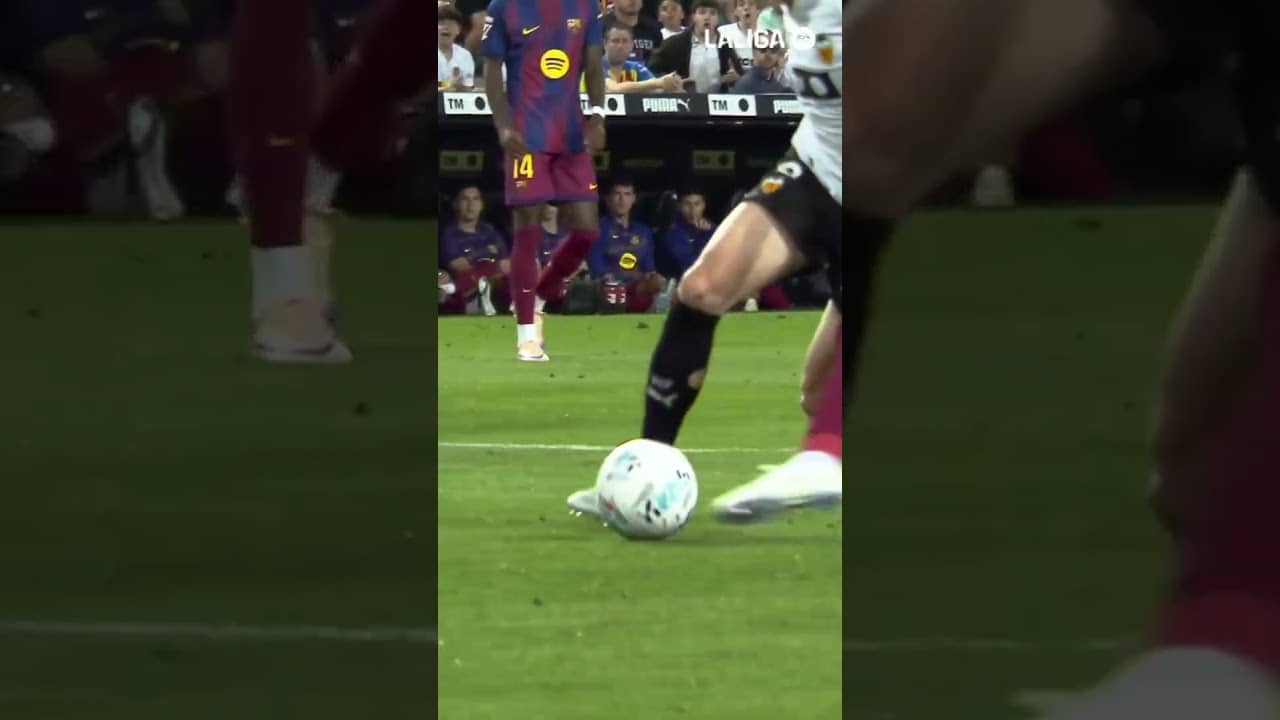Ronald Araujo saved the day!!! #shorts #fcbarcelona #laligahighlights